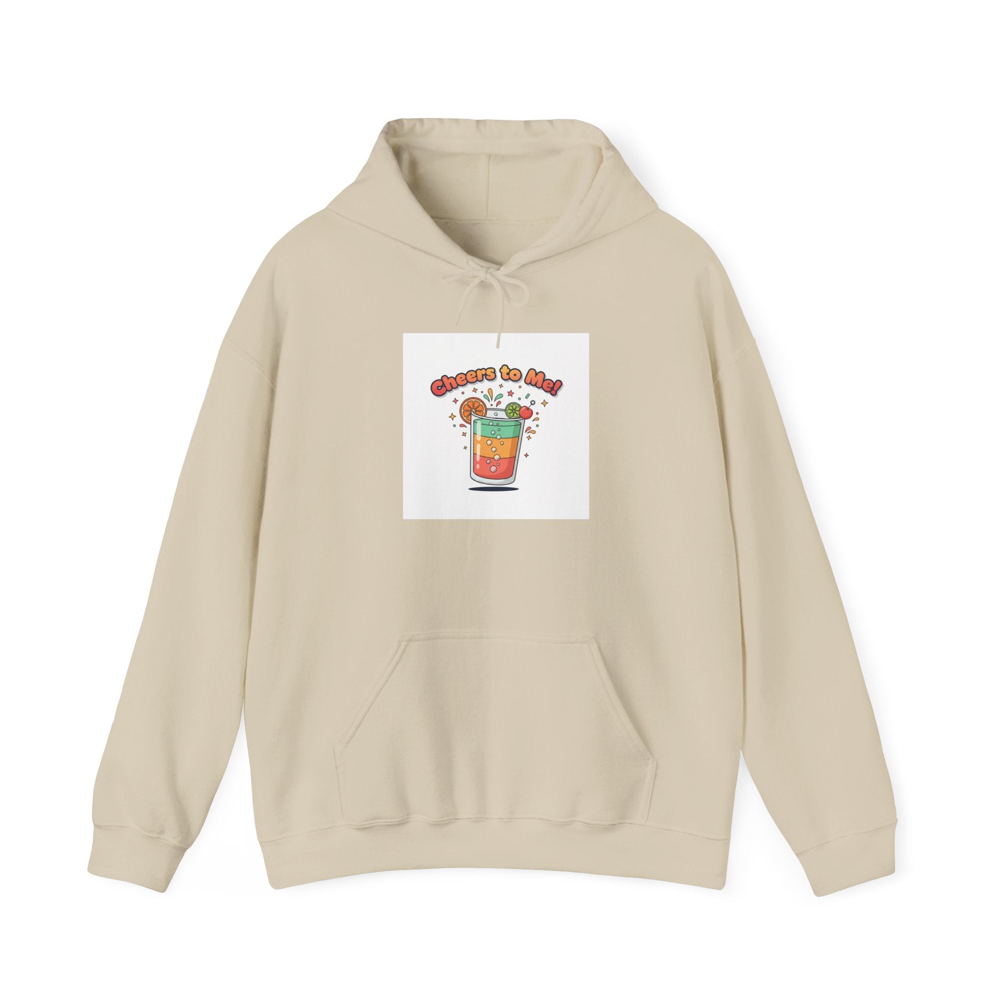 Cheers to Sober Mocktail Hoodie | Dry January, Sober Curious