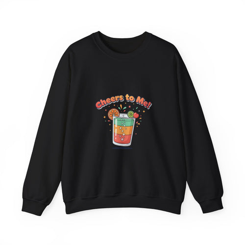 Cheers To Me Mocktail Sweatshirt | Dry January, Sober Curious