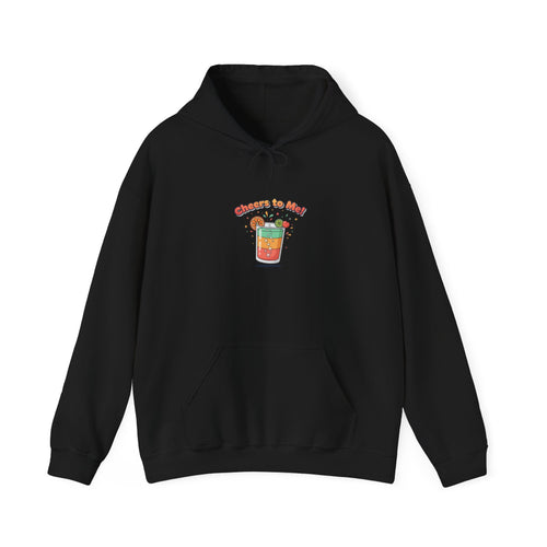 Cheers to Sober Mocktail Hoodie | Dry January, Sober Curious