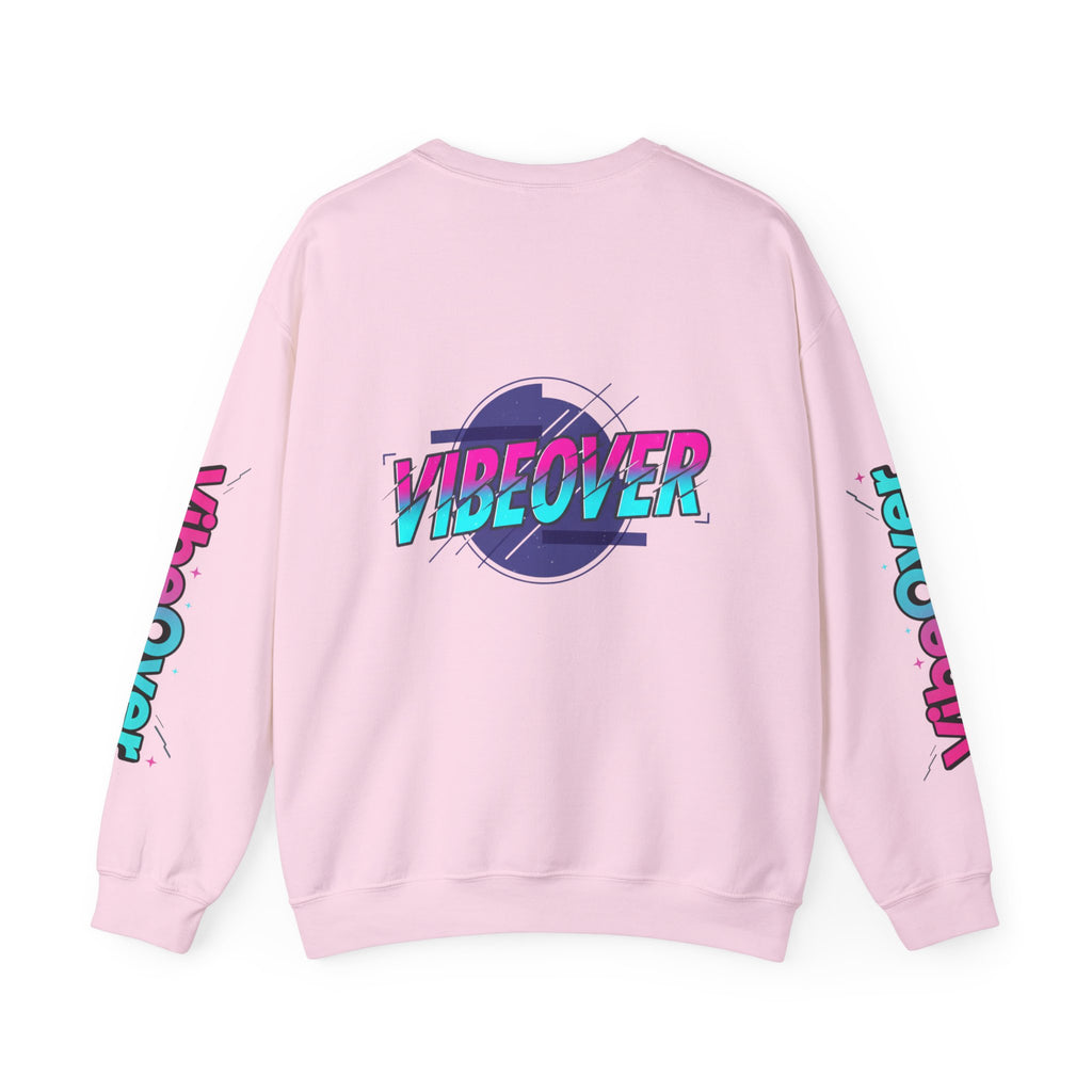 VibeOver Retro Logo Crewneck Sweatshirt