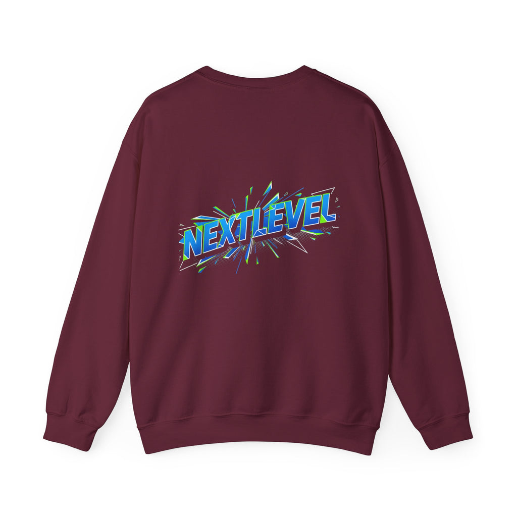 Next Level Crewneck Sweatshirt – Bold Retro Graphic Pullover