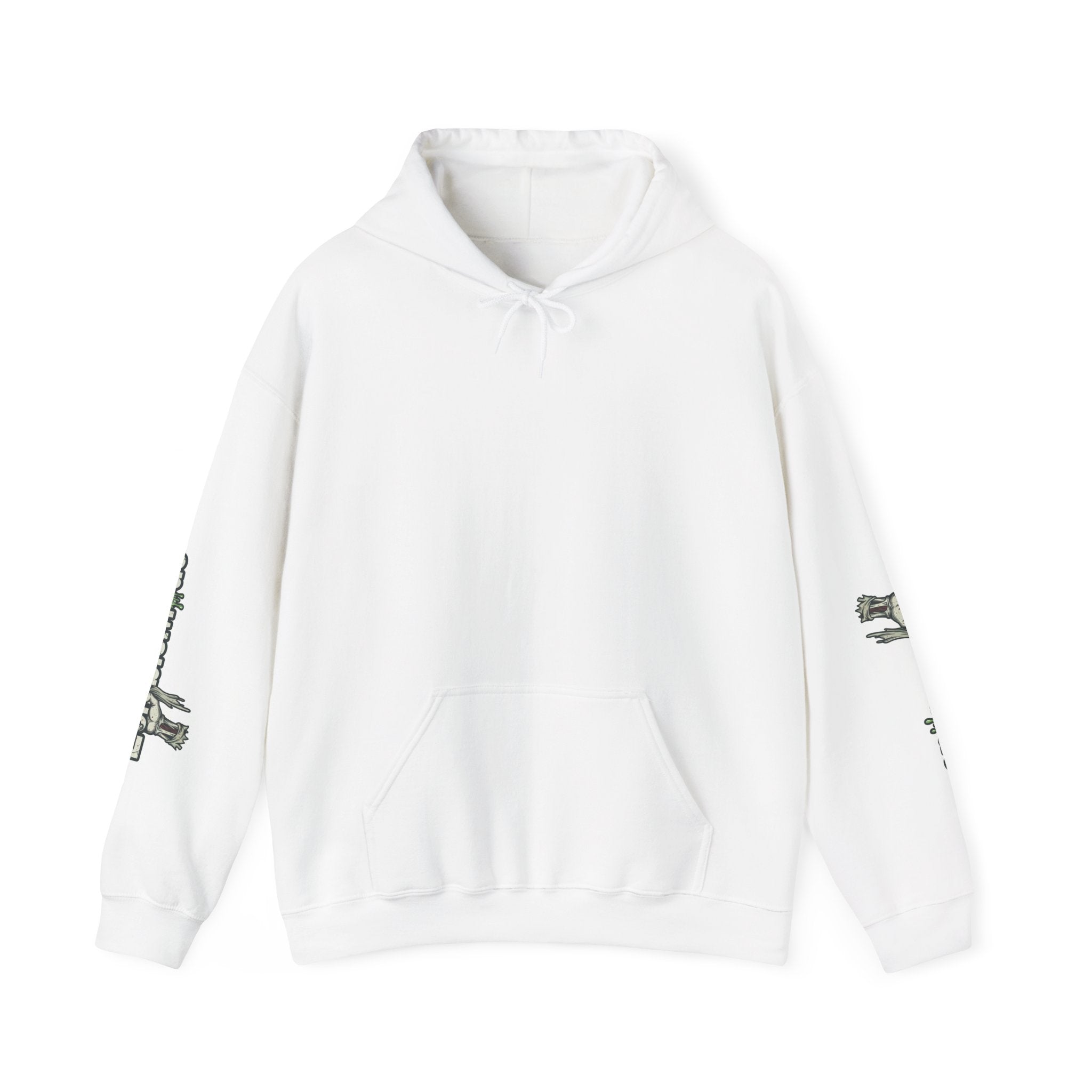 Zombie Head Hoodie — 'zombie mood' Graphic Pullover