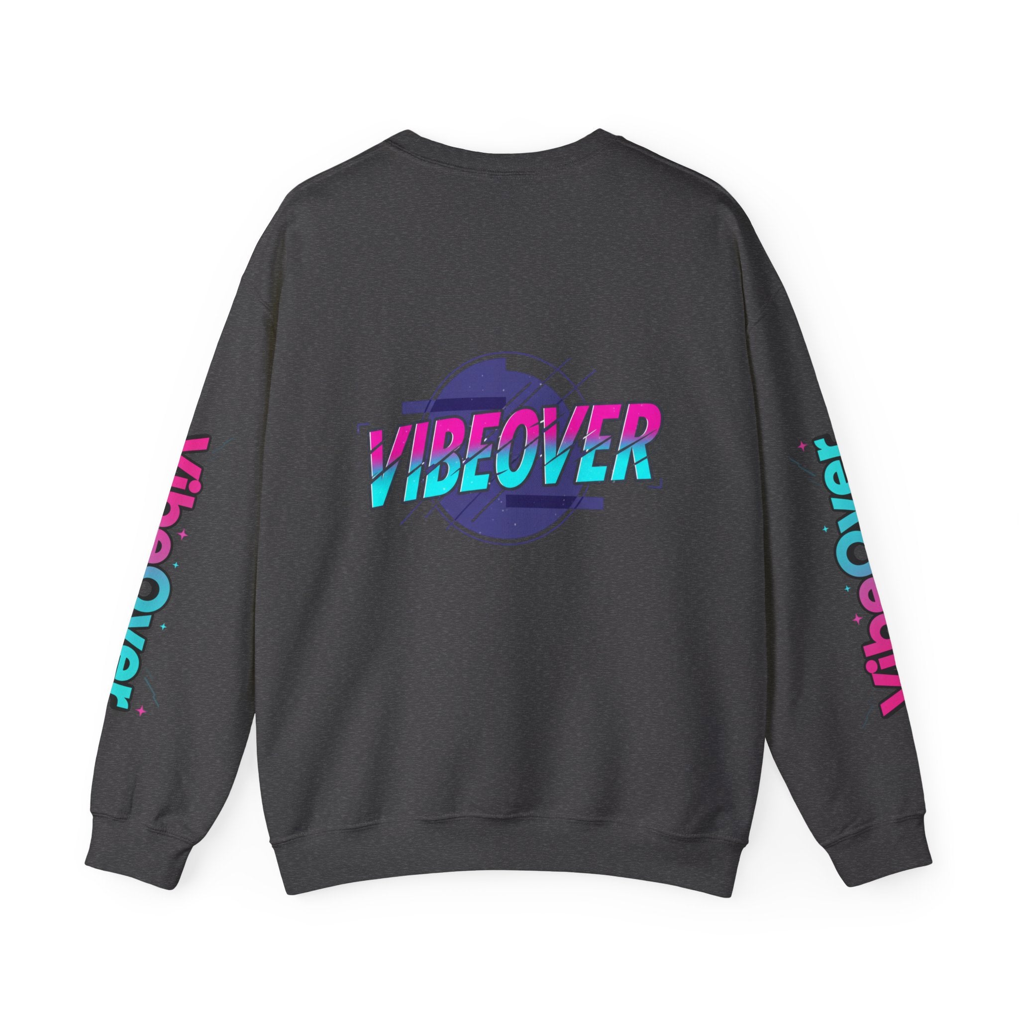 VibeOver Retro Logo Crewneck Sweatshirt