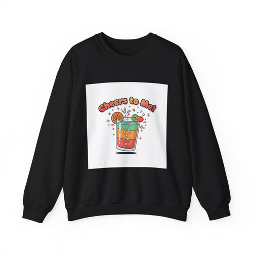Cheers To Me Mocktail Sweatshirt | Dry January, Sober Curious