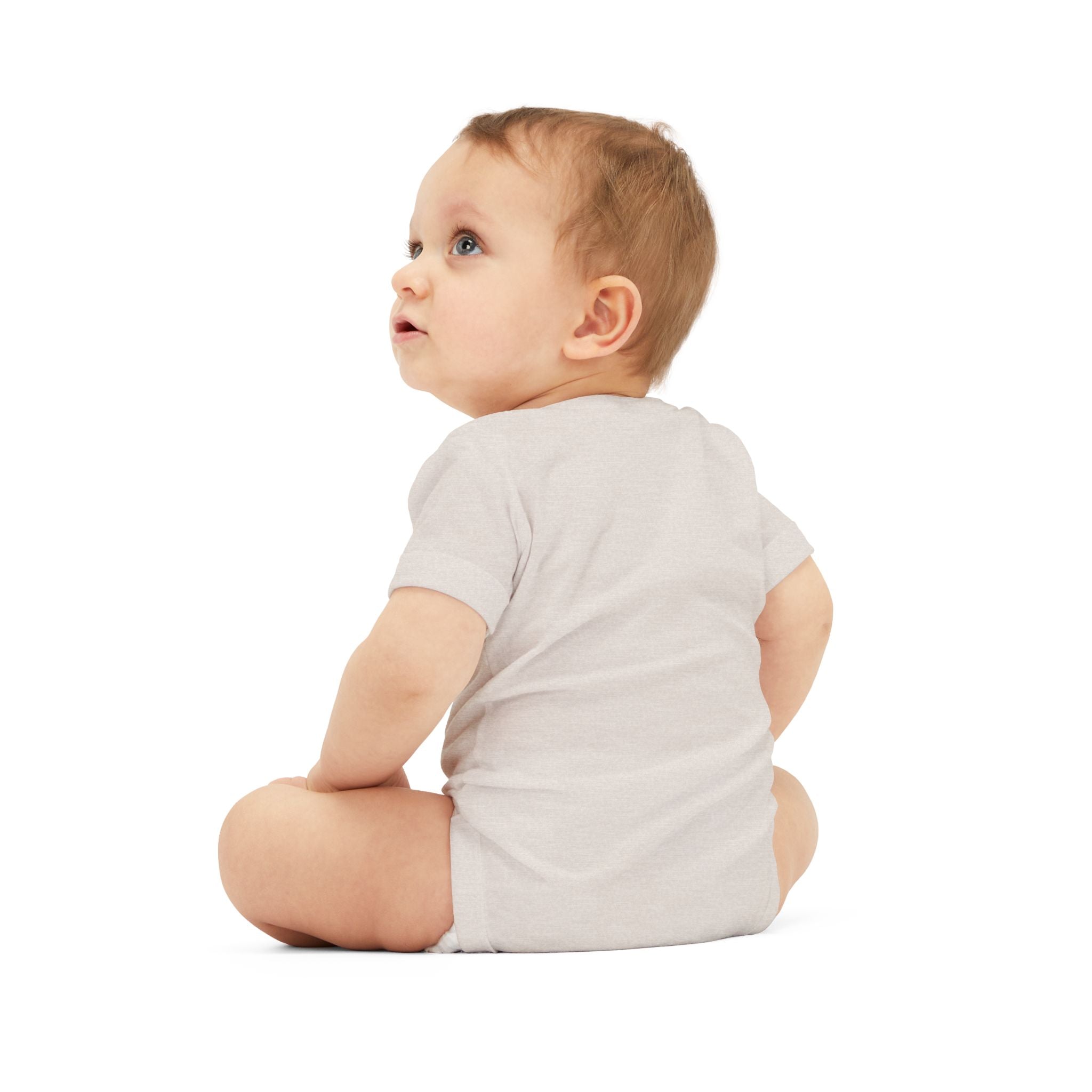 Baby One-Piece – "Little Angel" Infant Bodysuit (Gold Wings)