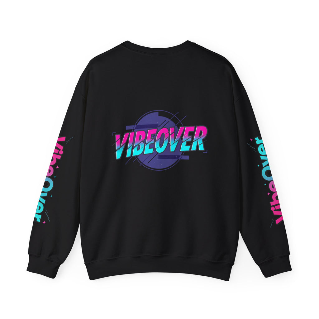 VibeOver Retro Logo Crewneck Sweatshirt